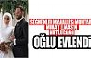 Murat Elmas'ın oğlu evlendi