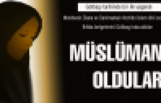 Müslüman oldular