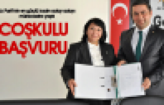 Nergül Yıldırım, aday adayı müracaatını yaptı