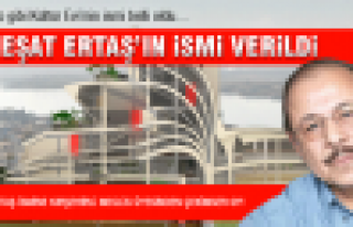 Neşat Etaş'ın ismi verildi