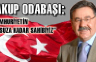 Odabaşı: “Cumhuriyetin sonsuza kadar sahibiyiz”...