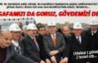 Odabaşı: Gafamızı da goruz gövdemizi de