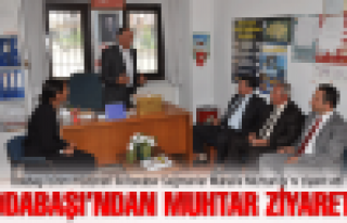 Odabaşı'ndan Muhtar ziyareti