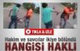 Oğlum bak git yargıyı ikiye böldü 