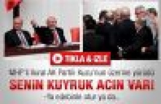 Oktay Vural Burhan Kuzu'nun üzerine yürüdü