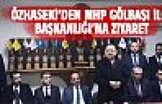 Özhaseki'den MHP Gölbaşı'na ziyaret