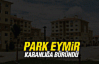 Park Eymir karanlığa büründü