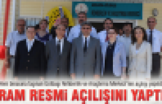 Resmi Açılışı yapıldı