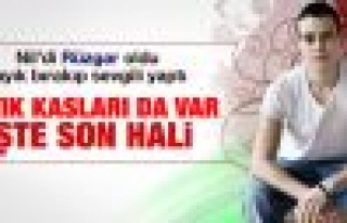 Rüzgar Erkoçlar kas yapıp sakal bıraktı