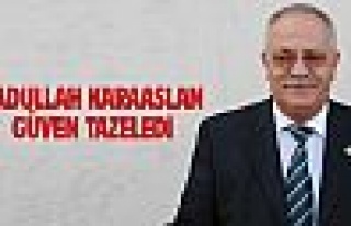 Sadullah Karaaaslan güven tazeledi