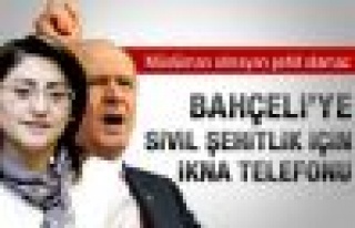 Şahin'den Bahçeli'ye sivil şehitlik için ikna...