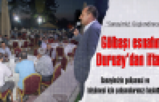 Sanayi esnafına Duruay’dan iftar