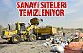 Sanayi sitelerinde metruk binalar temizleniyor