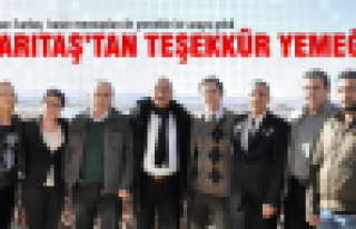 Sarıtaş'tan Teşekkür Yemeği