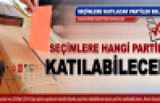 Seçimlere hangi partiler katılabilecek?