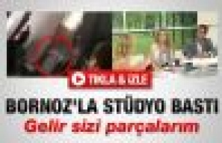 Seda Sayan'ın bornozla program bastığı o görüntüler