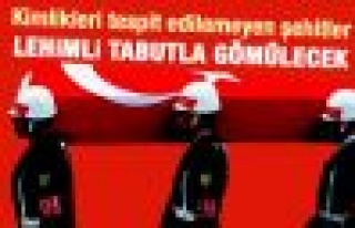 Şehitler lehimli tabutta gömülecek