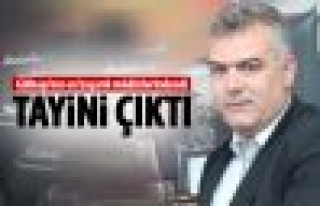 Selim Sarıoğlu'nun tayini çıktı