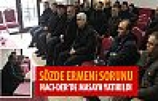 Sözde Ermeni sorunu Hacı-Der'de masaya yatırıldı