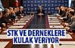 STK ve derneklerin ziyaretleri devam ediyor