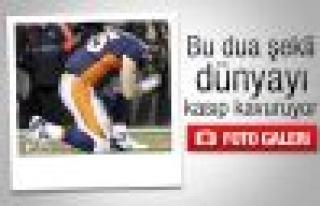 Tebow bir dua etti fenomen oldu 