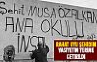 'Telafer Şehit Musa Özalkan Anaokulu' için ilk...