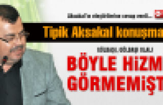 Tipik Aksakal konuşması