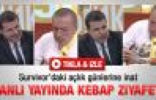 Topaloğlu'na canlı yayında kebap jesti - izle