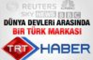 TRT Haber dünya devleri arasında 