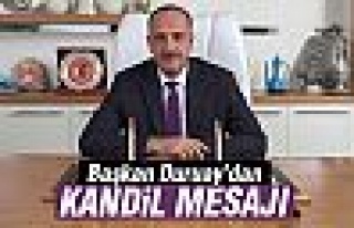 “Üç Aylar ve Regaip Kandili mübarek olsun”