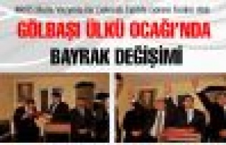 Ülkü Ocağı'nda Bayrak Değişimi