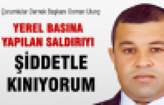 Ulunç: şiddetle kınıyorum