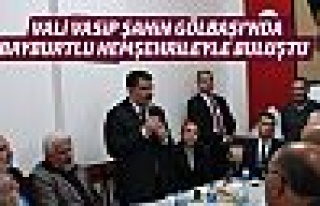 Vali Vasip Şahin hemşehrileriyle buluştu