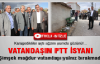 Vatandaşın PTT isyanı