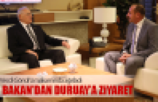 Vecdi Gönül'den Duruay'a ziyaret