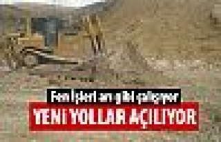 Yeni imar yolları açılıyor