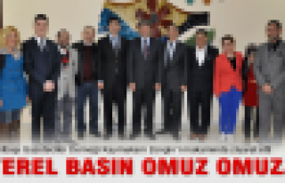 Yerel basın omuz omuza