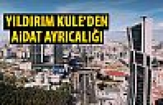 Yıldırım Kule'den Aidat Ayrıcalığı