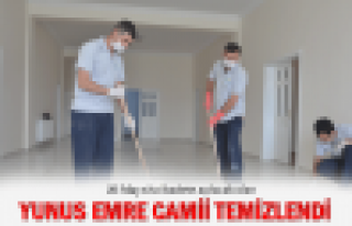 Yunus Emre Camii ibadete açılıyor