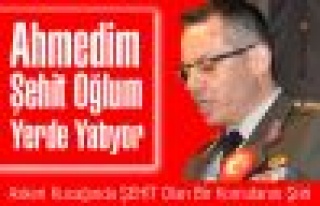 Yüzbaşı Özçelik'ten Ağlatan Şiir