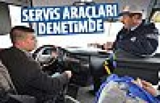 Zabıta'dan servislere denetim