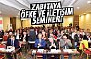 Zabıtalara iletişim ve öfke semineri