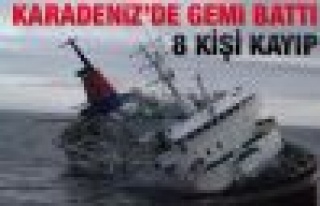 Zonguldak'ta gemi battı