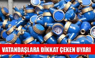 ASKİ, SU SAYAÇLARININ DONMA RİSKİNE KARŞI UYARIYOR