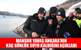 MANSUR YAVAŞ ÇAMLIDERE VE EĞREKKAYA BARAJLARINDAKİ ÇALIŞMALARI YERİNDE İNCELEDİ