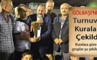 Gölbaşı’nda Turnuva Kuraları Çekildi