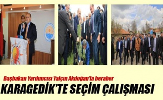 Karagedik'te Seçim Çalışması