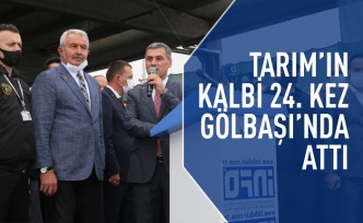 Gölbaşı Belediyesi; AGROTEC Tarım Fuarı ile Yerli ve Yabancı Turistleri Ağırladı