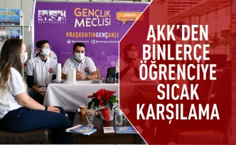 AKK'den binlerce öğrenciye sıcak karşılama