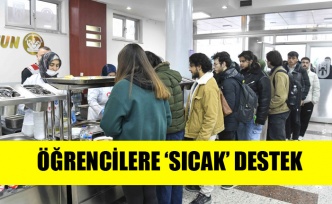 ANKARA BÜYÜKŞEHİR BELEDİYESİNDEN ÖĞRENCİLERE ‘SICAK’ DESTEK